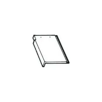 Střešní krytina BRAMAC Taška krajní levá Tegalit STAR zinkově šedá