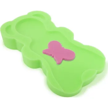 Kojenecká hygiena BADO Tega Baby Matračka - houba ke koupání miminek Midi - Zelená