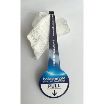 Party dekorace LED světlo do balónku bílé 1 ks 9901067