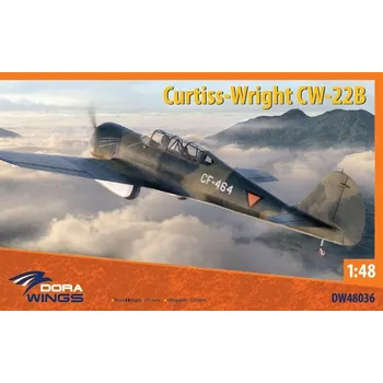 Plastikový model Dora Wings 1/48 Curtiss-Wright CW-22B (3x camo)