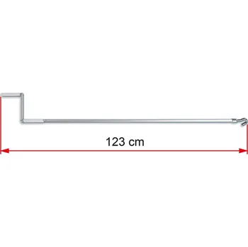 Příslušenství ke karavanu Ruční hliníková klika Standard