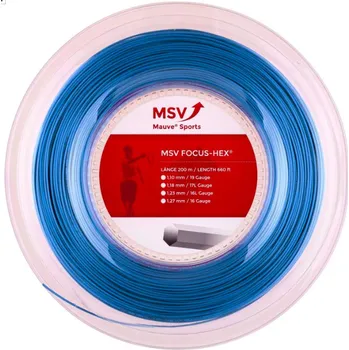 MSV FOCUS HEX 200m 1,18mm Biela