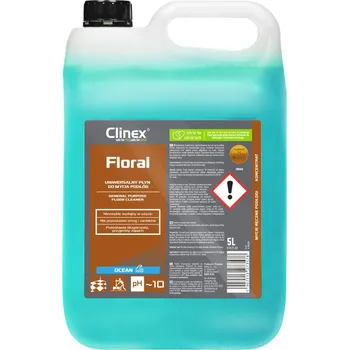 Čistič podlahy CLINEX FLORAL OCEAN prostředek na podlahu 5 l