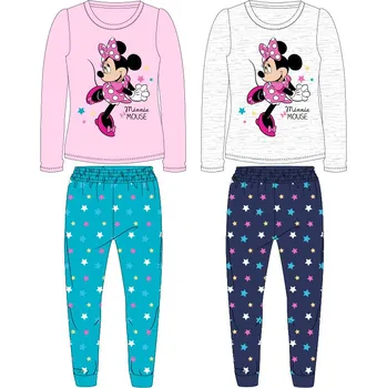 Dívčí pyžamo Minnie Mouse - licence Dívčí pyžamo - Minnie Mouse 52049864, růžová/ tyrkysová Barva: Růžová, Velikost: 128