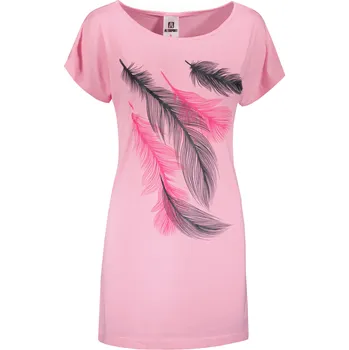 Dámské tričko Dámské prodloužené triko ALTISPORT CARRYOVER ALW112123 SVĚTLE RŮŽOVÁ M