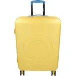 Cestovní kufr United Colors of Benetton Kanes M - žlutá