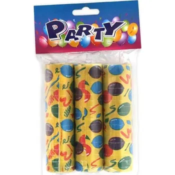 Party dekorace Serpentiny 54 ks á 4 m - Wiky 888552