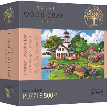 Puzzle Puzzle Trefl Wood Craft Origin puzzle Letní útočiště 501 dílků