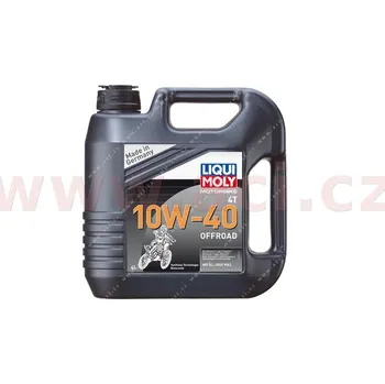 Motorový olej LIQUI MOLY Motorbike 4T 10W40 Offroad, syntetický motorový olej 4 l