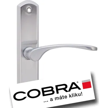 COBRA LAURA Provedení: BB (pokojový klíč), Povrch: OCS - chrom matný, Rozteč: 72 mm
