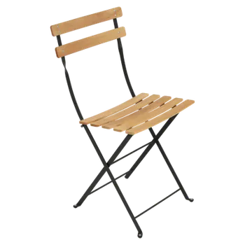 Skládací židle Bistro Naturel Liquorice