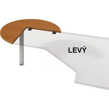 Psací stůl HOBIS FP 21 L stůl doplňkový