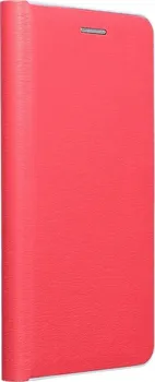 Pouzdro na mobilní telefon Forcell Luna Book Silver pro Samsung A33 5G červené