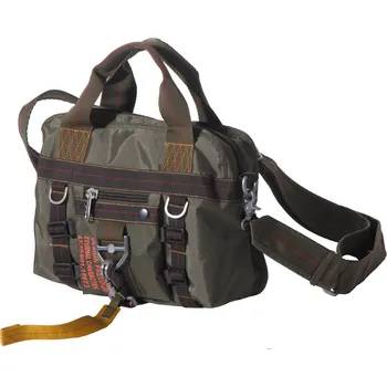 Taška přes rameno PT malá s karabinou zelená 8L