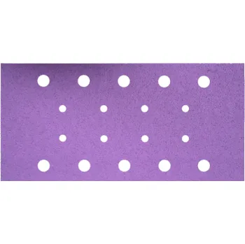 Brusný papír SIA Brusný pás zip 115x228mm 10 děr P80