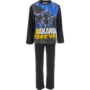 Chlapecké pyžamo AVENGERS WAKANDA FOREVER černé Velikost: 116