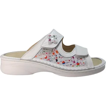 Dámské pantofle 1511/H - 10/C05 kožené zdravotní nazouváky s halluxem pro vbočené palce 42