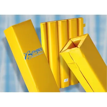 Plotový sloupek BERGER – HUCK Ochrana sloupku kulatá o 10 cm x 200/10 cm, červená