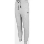 4F HJZ22-JSPMD001 COLD LIGHT GREY MELANGE Dětské tepláky EU 146 HJZ22-JSPMD001 COLD LI GREY M