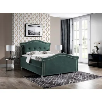 Ložnice Kontinentální postel Masala Lux, Rozměr postele: 120x200, Barva:: Velluto 12 MIRJAN 5903211153556