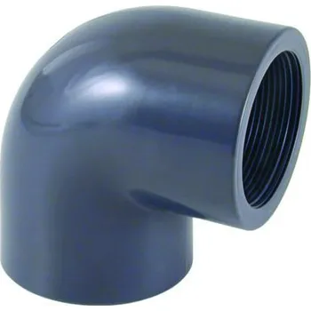 PVC koleno 90°, ø 50 mm, připojení lepení x 1 1/2" vnitřní závit