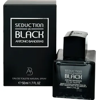Pánský parfém Antonio Banderas Antonio Banderas Seduction in Black, Toaletní voda 200ml