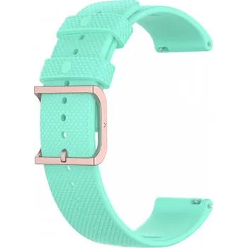 Řemínek na hodinky BSTRAP | BStrap Silicone Rain reminek na Garmin Vivoactive 4, teal (SSG014C2006)