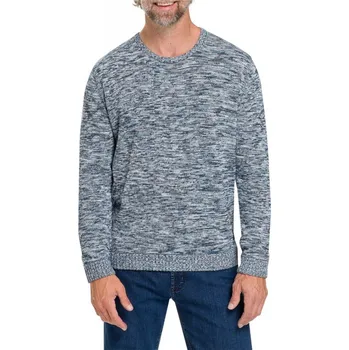 Pánský svetr PIONEER PÁNSKÝ SVETR- MODROBÍLÝ MELÍR
