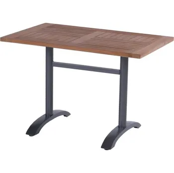 Zahradní stůl Sklopný Zahradní stůl Sophie Bistro Teak 110 x 70 cm - xerix