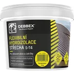 Flexibilní hydroizolace STŘECHA S-T4 DEBBEX červenohnědá 5kg