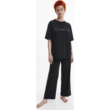 Dámské pyžamo Dámské pyžamo QS6916E UB1 černá - Calvin Klein černá L