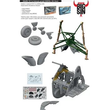 Plastikový model Eduard 1/48 F4F-3 w/ telescopic gunsight ESSENTIAL (EDUARD)