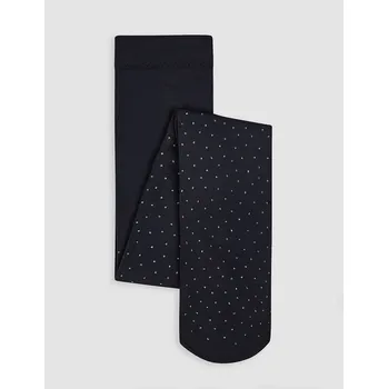 Čepice Luxusní dívčí punčocháče abel and lula 5905 černé Rozměr: 128