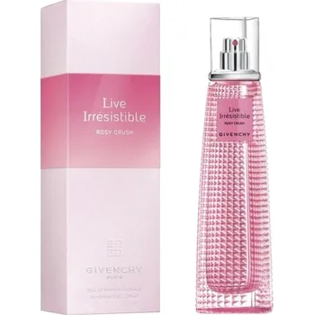 Dámský parfém Givenchy Givenchy Live Irresistible Rosy Crush florale, Parfémovaná voda 50ml pre ženy Parfémovaná voda