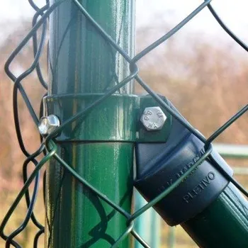 Plot Plotová vzpěra poplastovaná průměr 38/1,5 mm RAL 6005 zelená