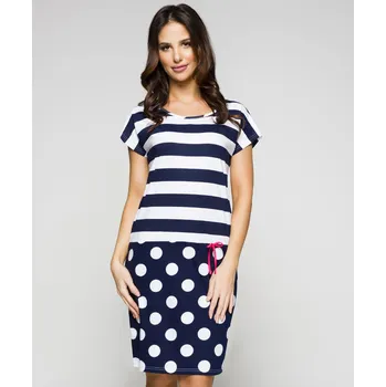 Dámské oblečení Dámská noční košile s krátkým rukávem 356 - Regina