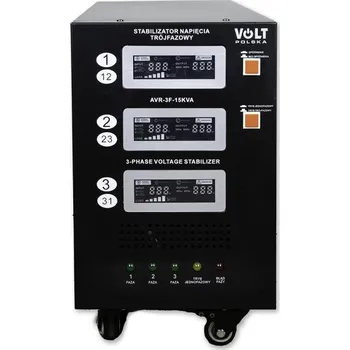 Měnič napětí Volt Polska AVR PRO 15000 3% SERVO 3-F třífázový stabilizátor napětí