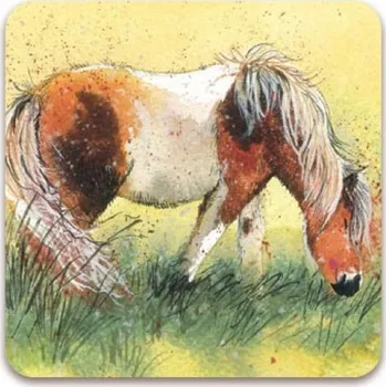 Dekorativní magnet Magnetka Alex Clark Shetland (magnet s koněm, kůň)