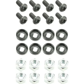 Šroub Adam Hall 5924 sada šroub M6 x 12 mm, podložka a matice 8 ks