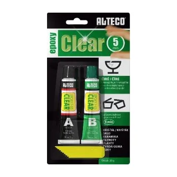 Průmyslové lepidlo ALTECO 3-TON Clear F-05 - dvousložkový 5min. čirý epoxid 20g