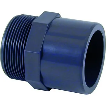 PVC přechodový nipl, Ø 32 mm x 25 mm x 1/2" vnější závit