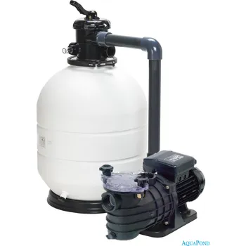 Ochranný vodní filtr Filtrační zařízení - ROMA KIT 400, filtrační nádoba ROMA 400, šesticestní vrchní ventil, podstavec, čerpadlo Micro Delfino II 25, 4 m3/h
