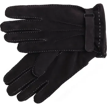 Rukavice Pánské kožené rukavice Špongr MARKO černé Velikost: 8 1/2"