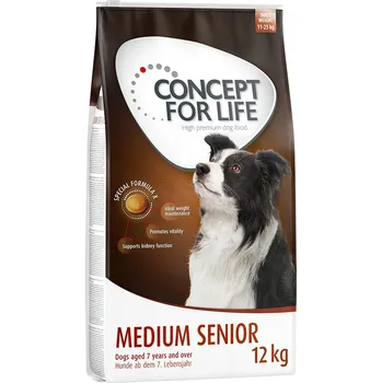 Krmivo pro psa 2x12kg Concept for Life - Medium Senior