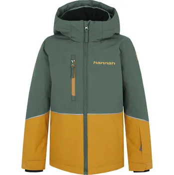 Dívčí bunda Bunda Hannah Anakin Jr Dark forest/golden yellow 122-128