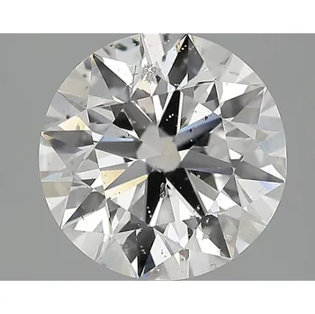 Drahý kámen Přírodní diamant brusu Kulatý briliant 3.81 ct D SI2 s GIA certifikátem JK8EHBLR6