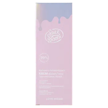 Pleťový krém Faceboom zmatňující a detoxikační pleťový krém pro denní a noční použití, 50 ml