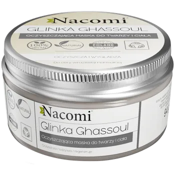 Pleťová maska Nacomi Jíl Ghassoul tělová a pleťová maska, 94 g