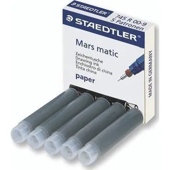 STAEDTLER Technická tuš v bombičkách Mars Matic černá STAEDLER