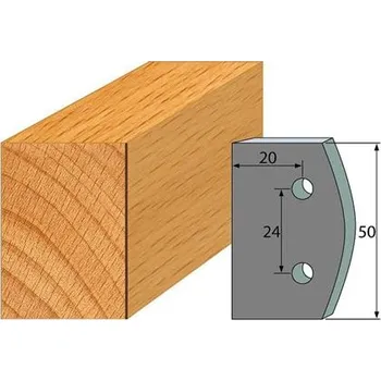 Fréza IGM profil 500 - pár omezovačů 50x4mm SP